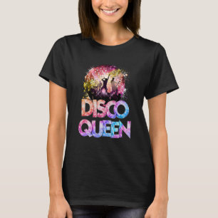 Disco Queen  70's Disco Themed Vintage Seventies T-Shirt