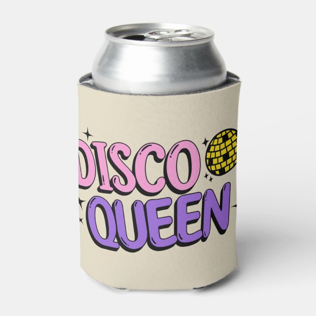 Disco queen can cooler (Can Front)