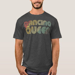 Disco Queen, Funky Vintage 70s 80s Tee For Dance P