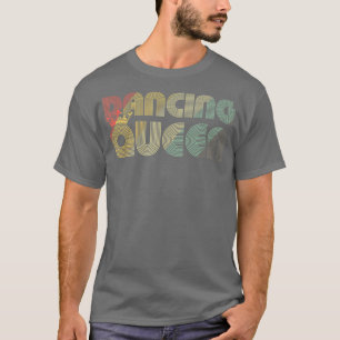Disco Queen, Funky Vintage 70s 80s Tee For Dance P