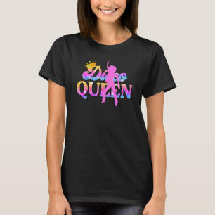 Disco Queen Roller Dancing Outfit 70s Costume For T-Shirt