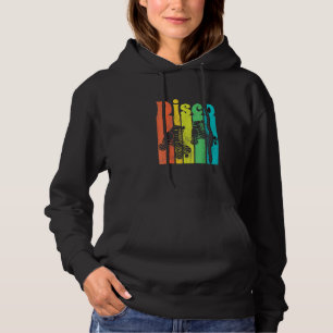Disco Roller Vintage Skater Classic 70s 80s Skatin Hoodie