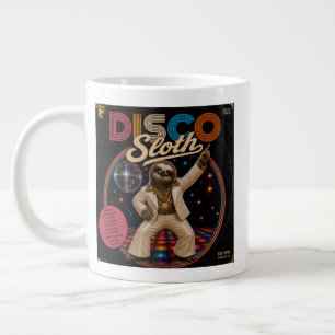 Disco Sloth Large Coffee Mug