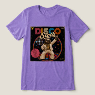Disco Sloth Tri-Blend Shirt