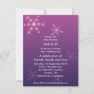 Disco Snowflake 4.25x5.5 Invitation