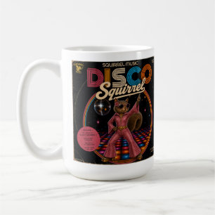 Disco Squirrel Queen Coffee Mug