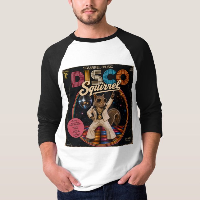 Disco Squirrel T-Shirt (Front)