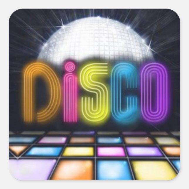 Disco Sticker (Front)