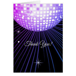 disco, thank you, Size: Standard(5" x 7")