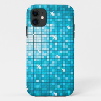 Disco Tiles Blue iPhone 5 case