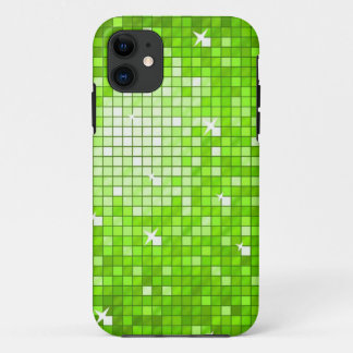 Disco Tiles Green iPhone 5 case
