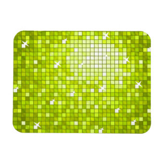 Disco Tiles Lime premium magnet