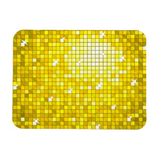 Disco Tiles Yellow premium magnet
