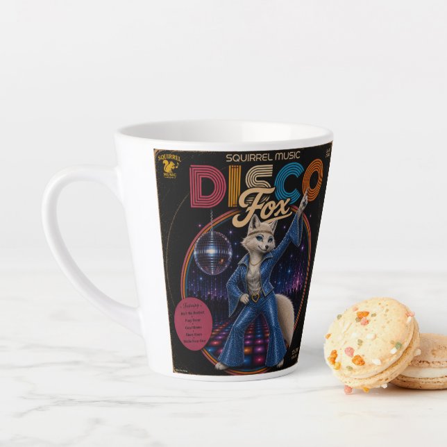 Disco Vixen Latte Mug (In Situ)
