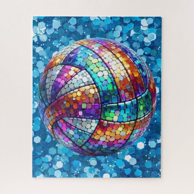 Disco Volleyball Puzzle (Vertical)