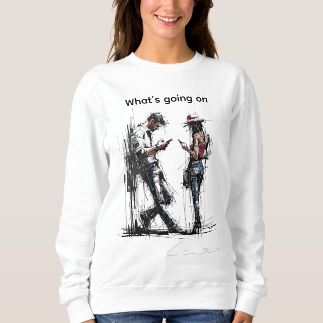 Disconnected Together, Digital addition  Sweatshirt (Front)