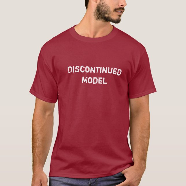 Discontinued Model Men's T-Shirt (Front)