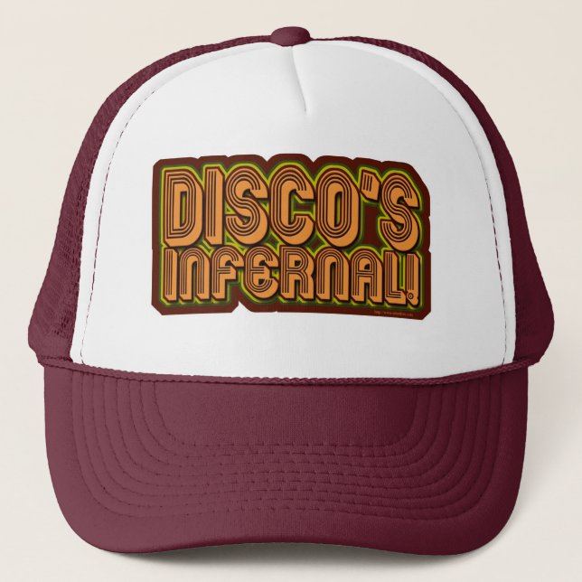 Discos Infernal Trucker Hat (Front)