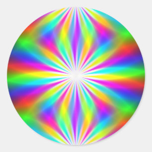 DiscoTech 4 Classic Round Sticker