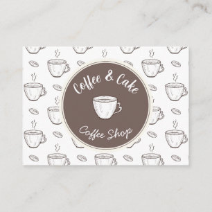 Discount and Logo Card for Small Coffee Shop