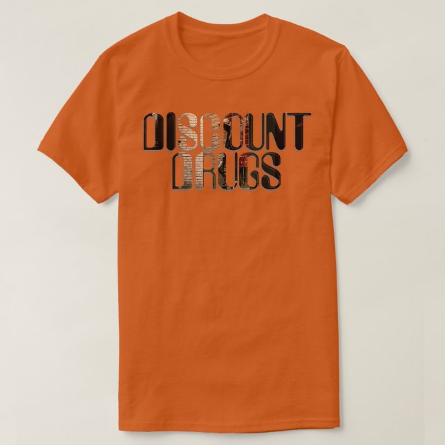 DISCOUNT DRUGS T-Shirt (Design Front)