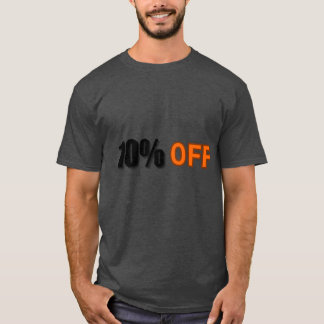 "Discount Offer - 10% OFF  T-Shirt