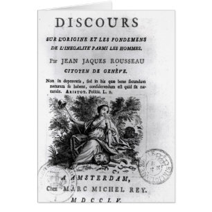 'Discours l'Origine et les Fondements
