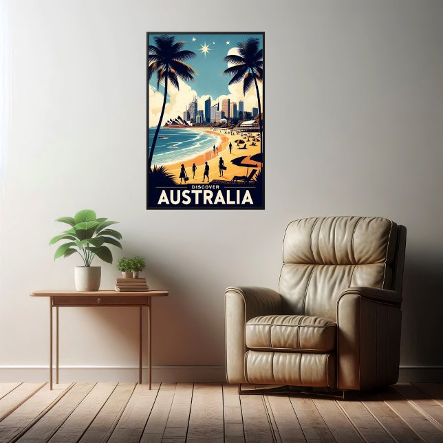Discover Australia Vintage Travel Poster (Creator Uploaded)