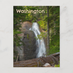 Discover Beautiful Washington Langfield Falls Postcard