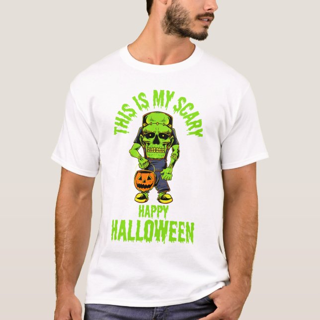 Discover dark Halloween secrets T-Shirt (Front)