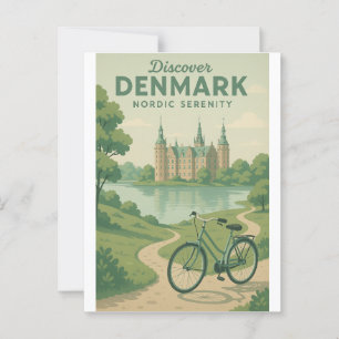 Discover Denmark – Nordic Serenity Postcard