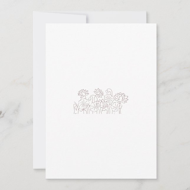 Discover Elegant Flat Save the Date Cards (Front)
