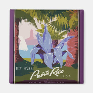 Discover Puerto Rico Magnet