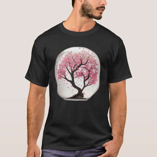 Discover Renewal and Growth with a Blossoming Glob T-Shirt (Front)