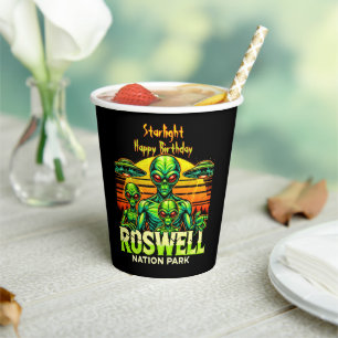 Discover Roswell’s UFO Hotspot Today! Paper Cups