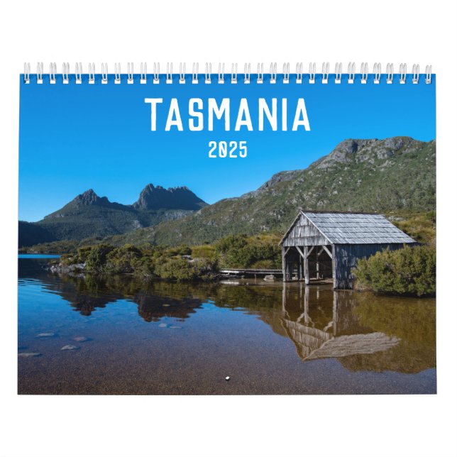 Discover Tasmania Australia Travel Photography Calendar (Cover)