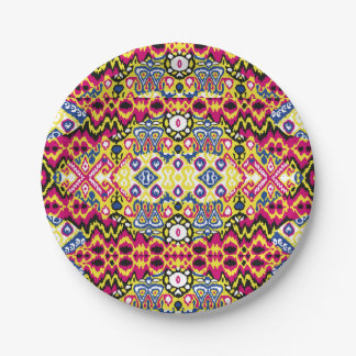 Discover the Beauty of Tribal Pattern Designs Paper Plate