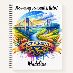 Discover the beauty of West Virginia's landscapes Notebook