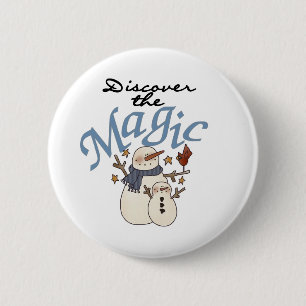Discover the Magic 6 Cm Round Badge