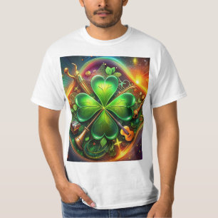 Discover the Perfect Harmony of Shamrock, Musical T-Shirt