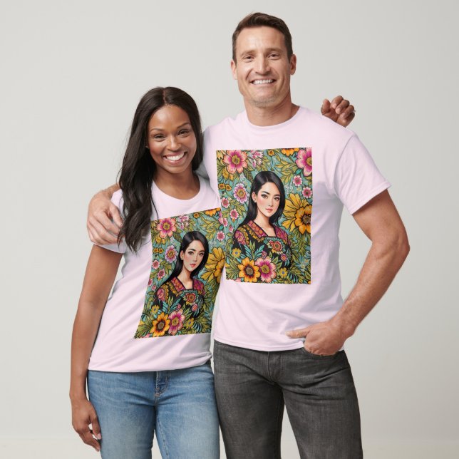 Discover the Symbolic Meanings of Flowers -  T-Shirt (Unisex)