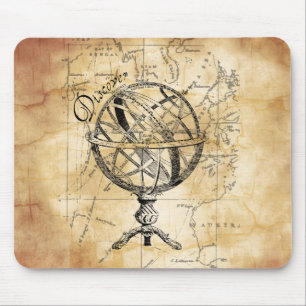Discover the World Mouse Pad
