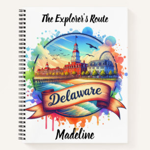 Discover vibrant Delaware shores and attractions Notebook