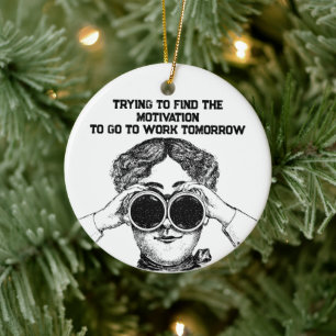 Discover Your Daily Drive: Motivational Adventure Ceramic Tree Decoration