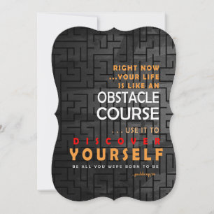 Discover Yourself (Obstacle Course Inspiration)