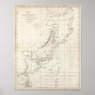 Discoveries made in 1787 In the Seas of China Poster