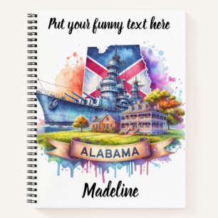 Discovering Alabama's history and beauty Notebook