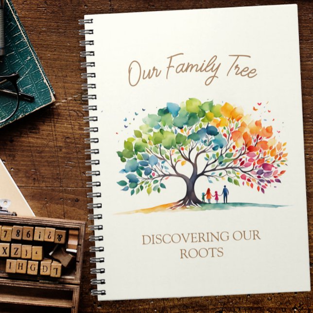 Discovering Our Roots Family Tree Design Notebook (Creator Uploaded)