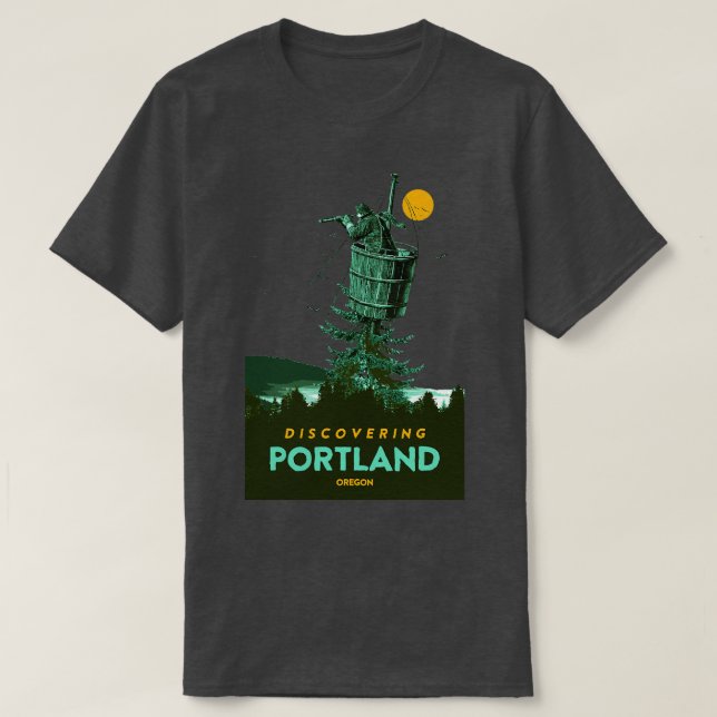 DISCOVERING PORTLAND T-Shirt (Design Front)