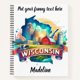 Discovering Wisconsin's farms and skyline Notebook